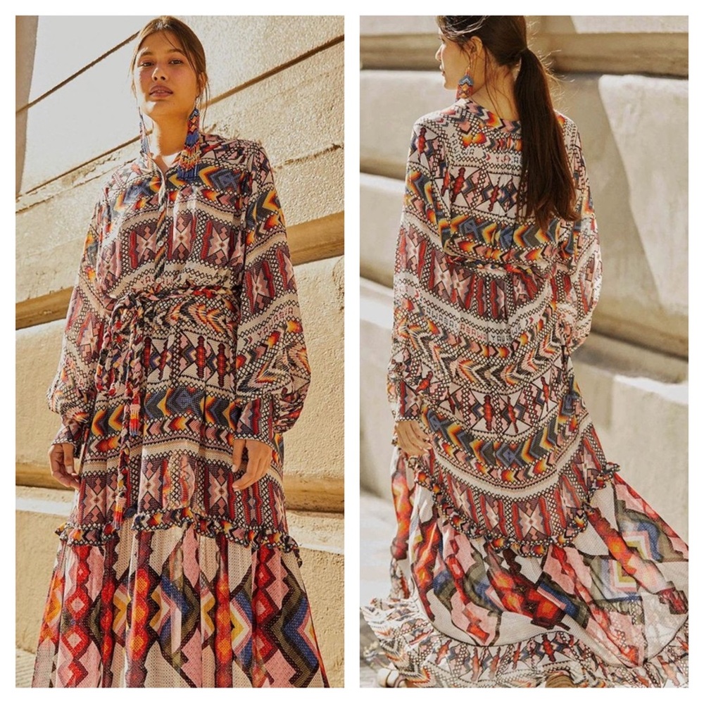 ππ· FARM Rio Amulet Printed Maxi Dress - Picture 4 of 12